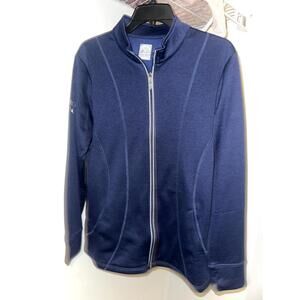 Callaway Women's Full-Zip Performance Golf Jacket – Navy Blue – Size XL